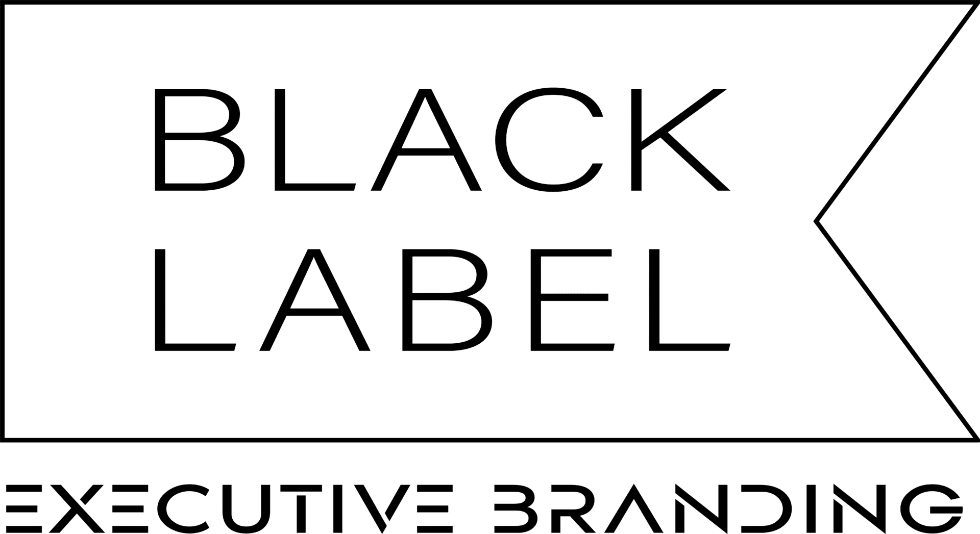 Black Label Branding Logo