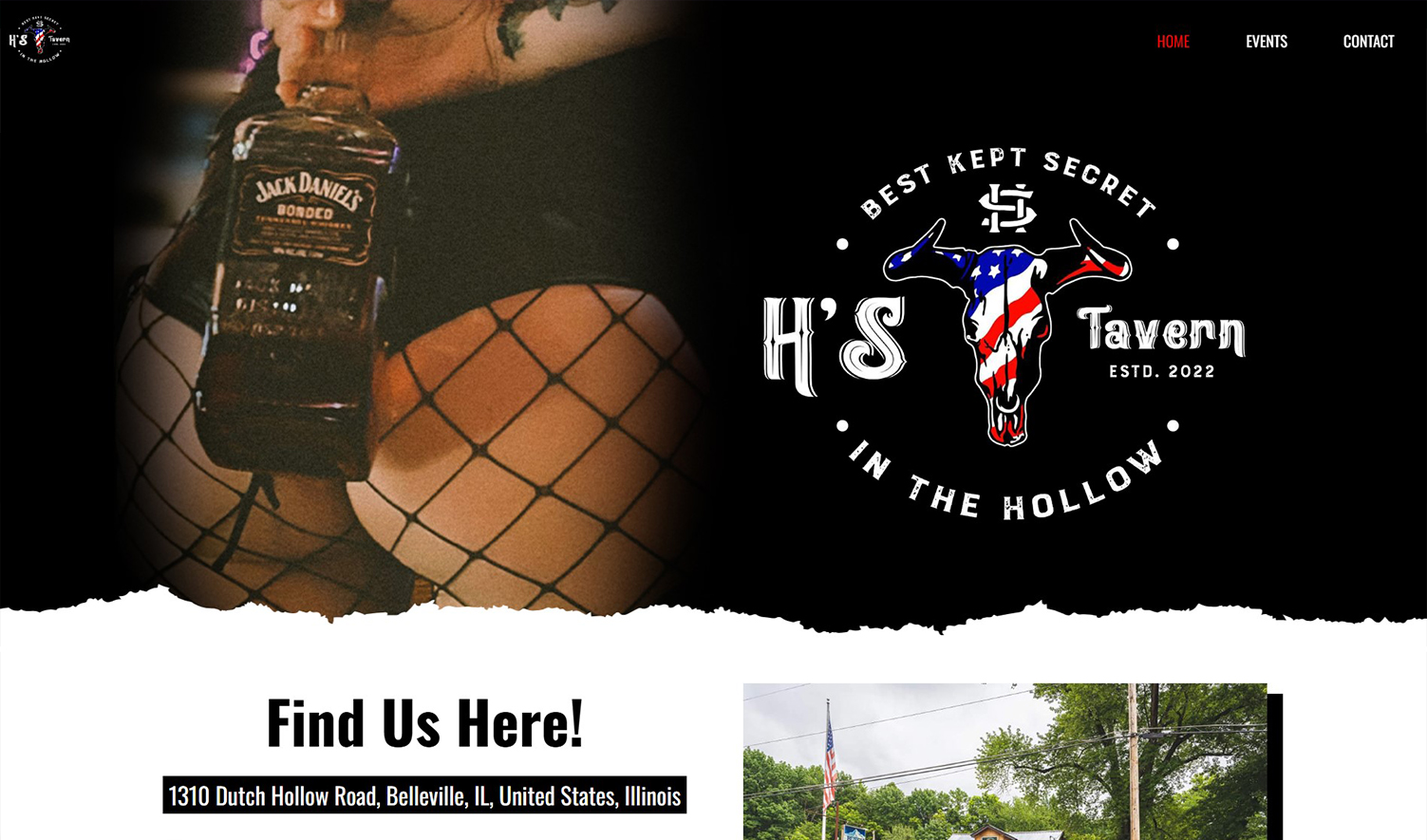 h's tavern website image